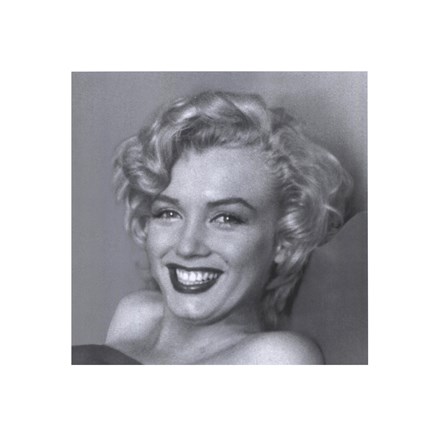 Framed Marilyn Monroe - Smile Print