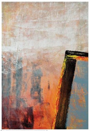 Framed Seven I Print