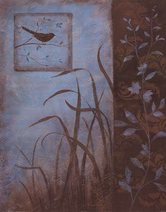 Framed Evening Song II Print