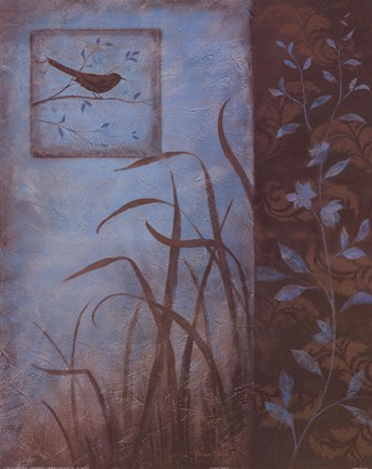 Framed Evening Song II Print