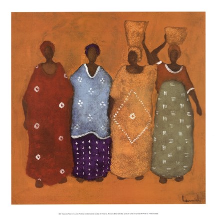 Framed Decorative Patterns Print