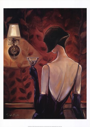 Framed Madamoiselle Print