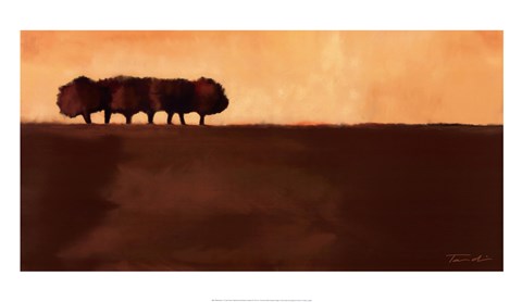 Framed Meadowlands I Print