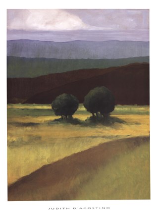 Framed Field of Light Print