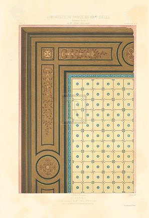 Framed Ceiling Design Print