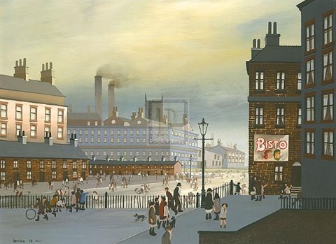 Framed Playground Scene Print