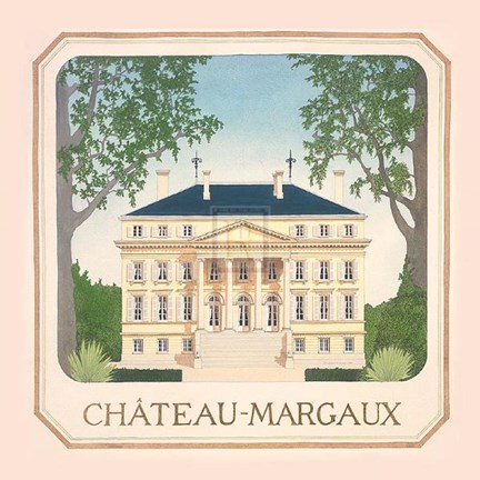 Framed Chateau Margaux Print