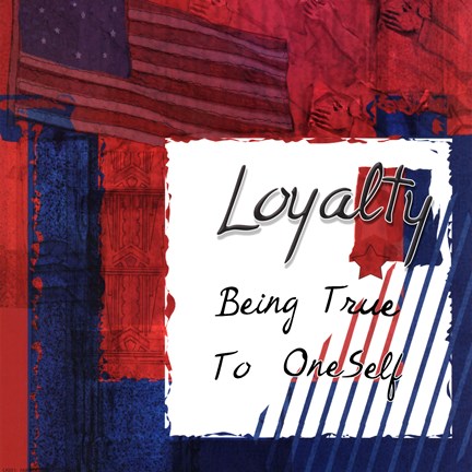 Framed Loyalty Print