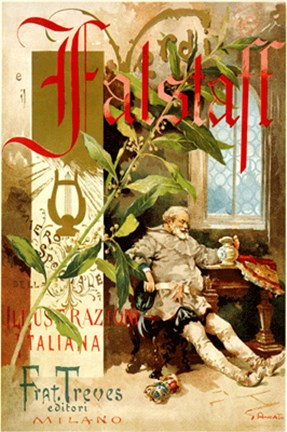 Framed Falstaff Print