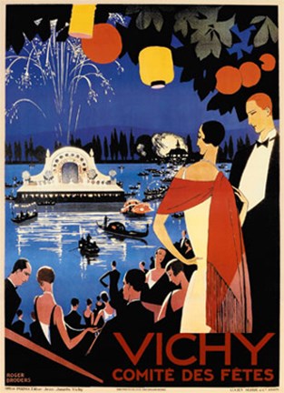Framed Vichy Print