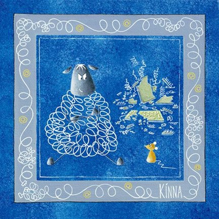 Framed Zeno II Print