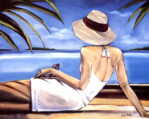 Framed Cote d'Azur Print