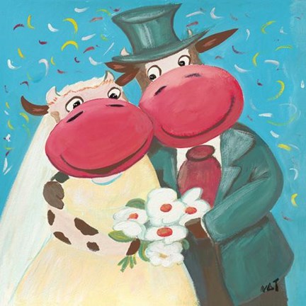 Framed Les Maries Print