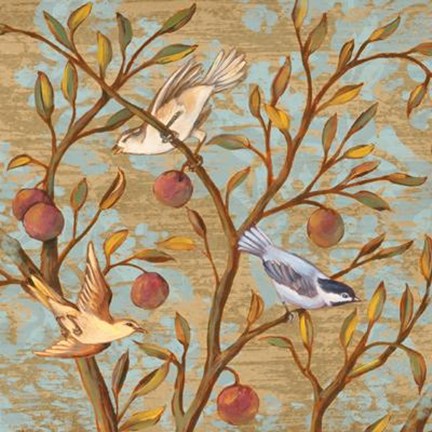 Framed Getting Together II Print