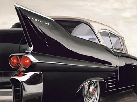 Framed &#39;58 De Ville Print