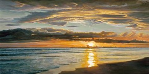 Framed Shoreline Splendor Print