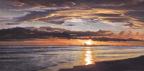 Framed Shoreline Splendor Print