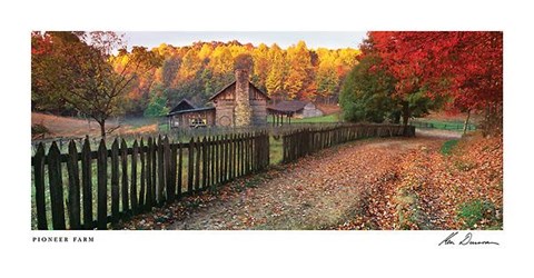 Framed Pioneer Farm Print