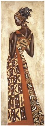 Framed Femme Africaine II Print