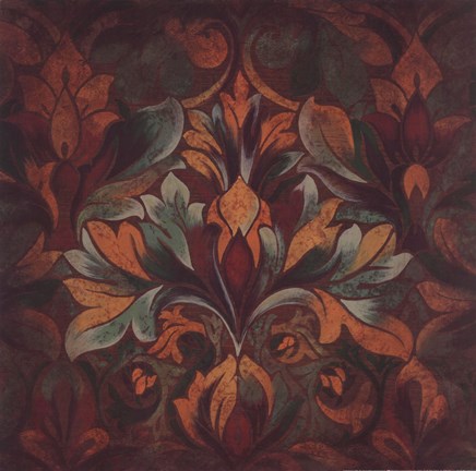 Framed Rainforest II Print