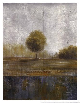 Framed Stormy Weather V Print