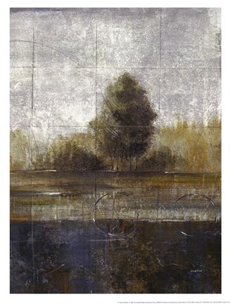 Framed Stormy Weather VI Print