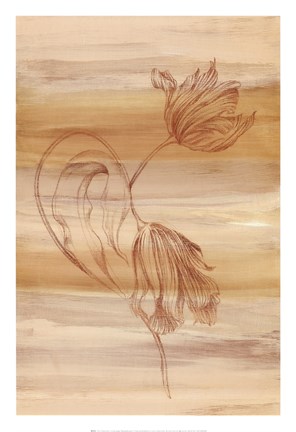 Framed Rousing Botanicals I Print