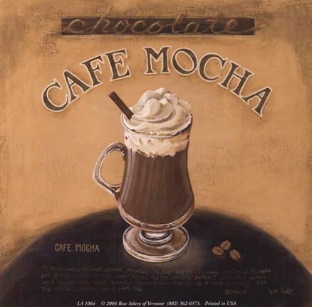 Framed Cafe-Mocha Print