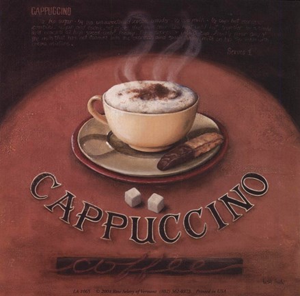 Framed Cappuccino Print