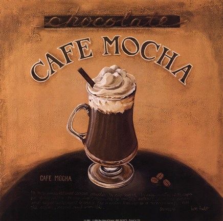 Framed Cafe-Mocha Print