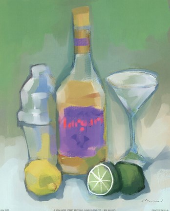 Framed Margarita Print