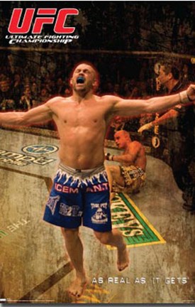 Framed UFC - Round 3 Print