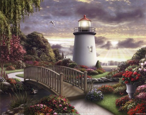 Framed Dawn of Light Print