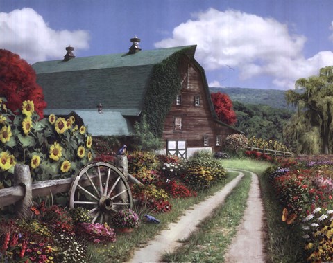 Framed Silence of the Valley Print