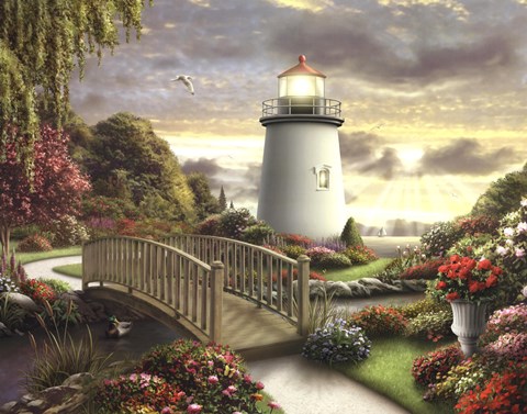 Framed Dawn of Light Print