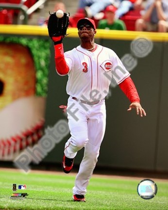 Framed Ken Griffey Jr. 2008 Fielding Action Print