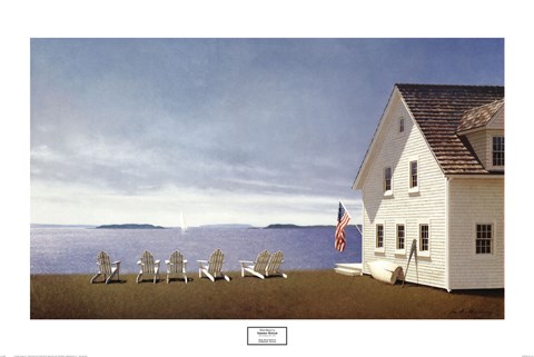 Framed Summer Retreat Print