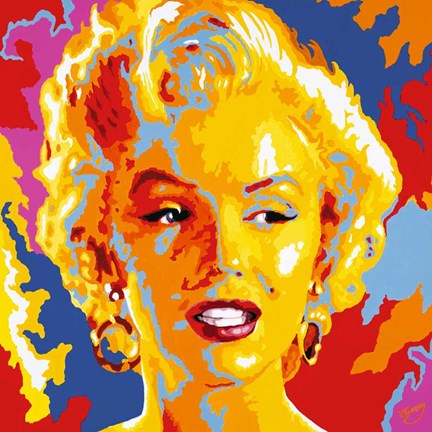 Marilyn Monroe Fine Art Print by Vladimir Gorsky at FulcrumGallery.com