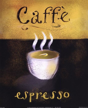 Framed Caffe Espresso Print