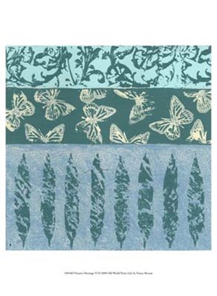 Framed Nature&#39;s Montage VI Print