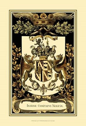 Framed Family Crest IV Print