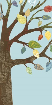 Framed Arbor Patterns I Print