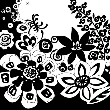 Framed Tokyo Garden VII Print