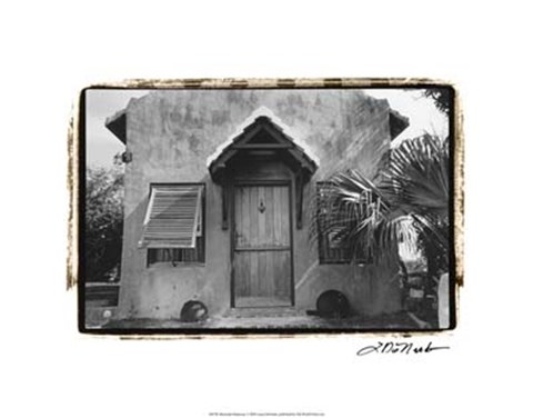 Framed Bermuda Hideaway Print