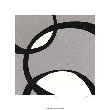 Framed Ellipse III Print