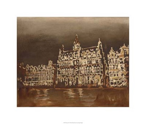 Framed Brussels II Print