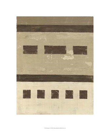 Framed Quadrate IV Print