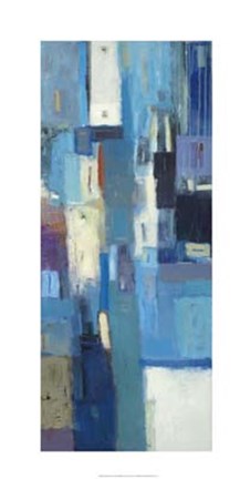 Framed Parting of the Sea II Print