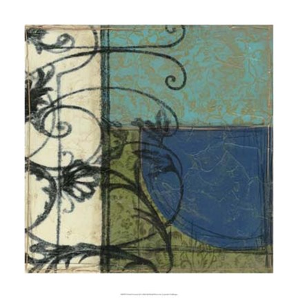 Framed Gated Geometry II Print