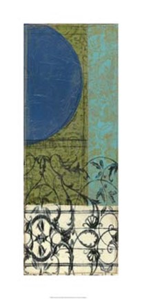 Framed Gated Geometry III Print